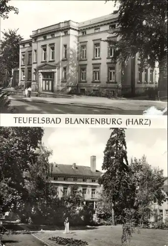 Ak Blankenburg am Harz, Teufelsbad