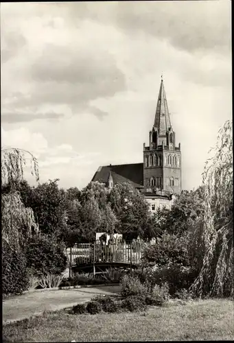 Ak Finow Eberswalde im Kreis Barnim, Maria-Magdalena-Kirche