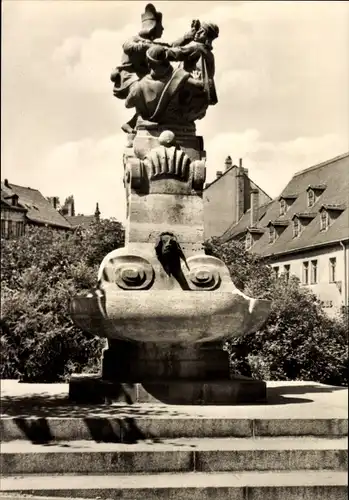Ak Altenburg in Thüringen, Schlossbrunnen