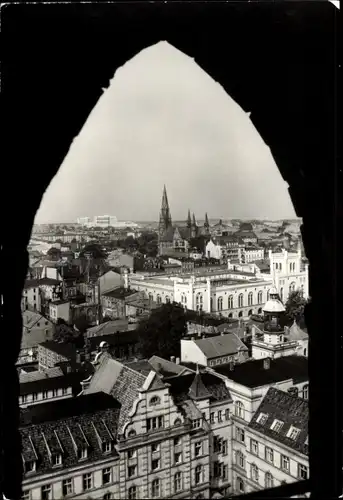 Ak Schwerin in Mecklenburg, Blick vom Dom