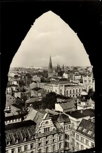 Ak Schwerin in Mecklenburg, Blick vom Dom