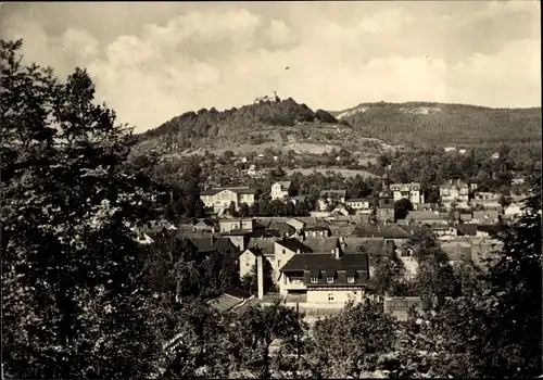 Ak Bad Blankenburg in Thüringen, Blick zum Greifenstein