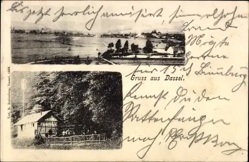 Ak Dassel am Solling, Gesamtansicht