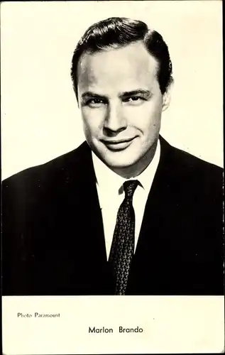 Ak Schauspieler Marlon Brando, Portrait