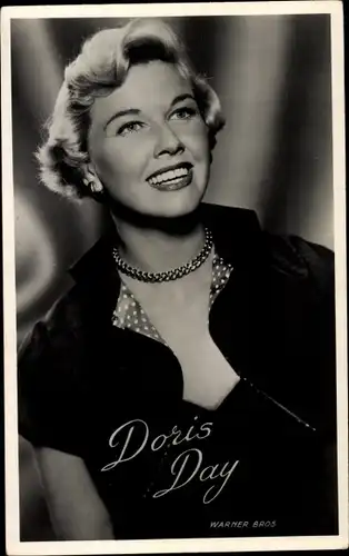 Ak Schauspielerin Doris Day, Portrait