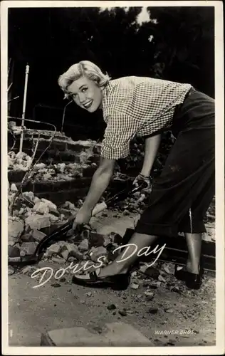 Ak Schauspielerin Doris Day, Portrait