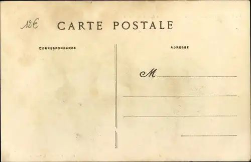 Ak Voisinlieu-Beauvais Oise, Route de Paris