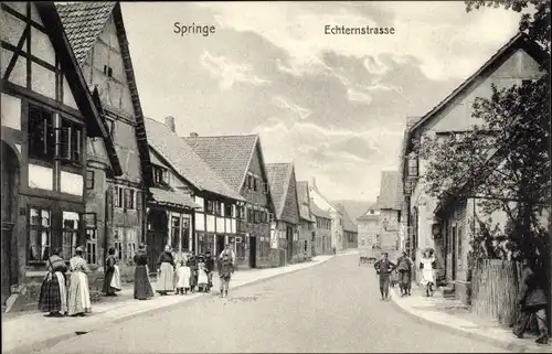 Ak Springe am Deister, Echternstraße