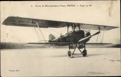 Ak-Aufklärungsflugzeug Henry Potez