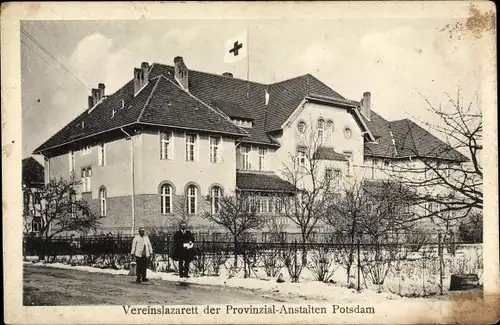 Ak Potsdam, Vereinslazarett der Provinzialanstalten