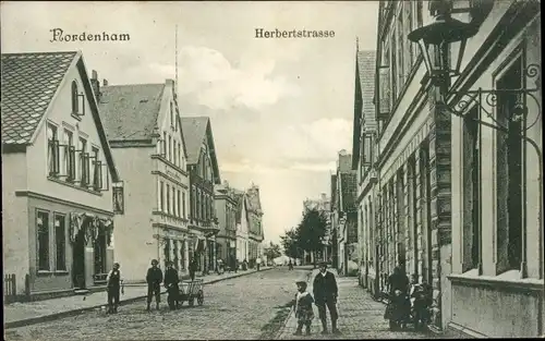 Ak Nordenham im Oldenburger Land, Herbertstraße