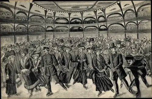 Ak Berlin Schöneberg, Sportpalast, Eisarena, Potsdamer Straße 72