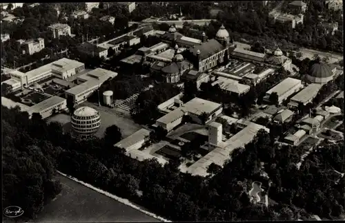 Ak Dresden Zentrum Altstadt, Fliegeraufnahme, Hygiene Ausstellung 1930