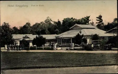 Ak Bukittinggi Sumatra Indonesien, Fort de Kock, Hotel Singgalang