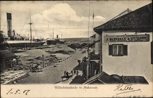 Ak Makassar Indonesien, Wilhelminakade