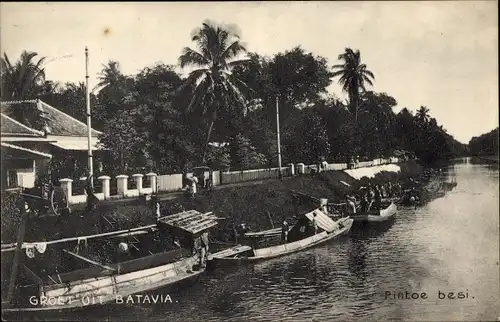 Ak Batavia Jakarta Java Indonesien, Pintoe besi
