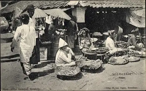 Ak Soerabaja Surabaya Indonesien, Markt