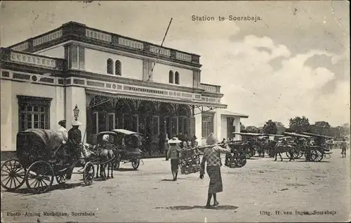 Ak Soerabaja Surabaya Java Indonesien, Station
