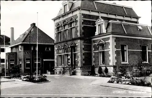 Ak Uitgeest Nordholland Niederlande, Gemeentehuis