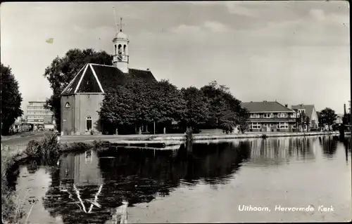 Ak Uithoorn Nordholland Niederlande, Thamerkerk, Hervormde Kerk