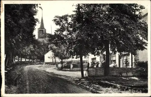 Ak Daverdisse an der Lesse Wallonie Luxembourg, Hauptstraße