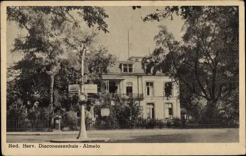 Ak Almelo Overijssel Niederlande, Ned. Herv. Diaconessenhuis