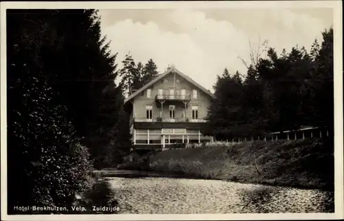 Ak Velp Gelderland Niederlande, Hotel Beekhuizen