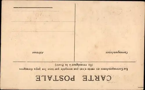 Künstler Ak Dummer Mann, Eselsorden