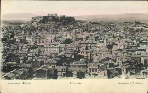 Ak Athen, Griechenland, Panorama