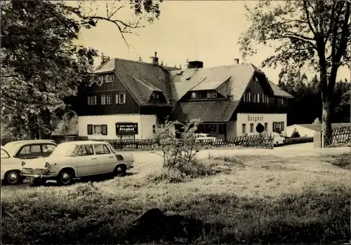 Ak Jöhstadt Erzgebirge, Gastwirtschaft Berghof, Hochwald