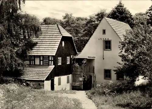 Ak Jahnshain Kohren Sahlis in Sachsen, Lindigtmühle am Lindenvorwerk, Mühlenmuseum