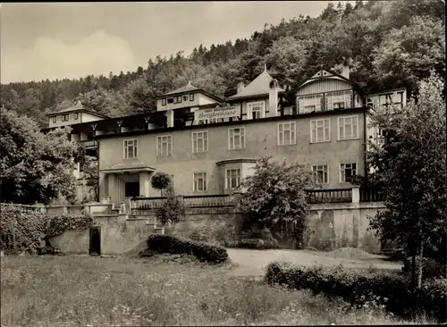 Ak Sitzendorf in Thüringen, Bergterrasse