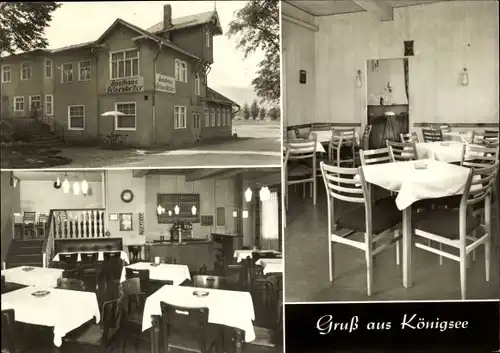 Ak Königsee in Thüringen, Gasthaus Felsenkeller