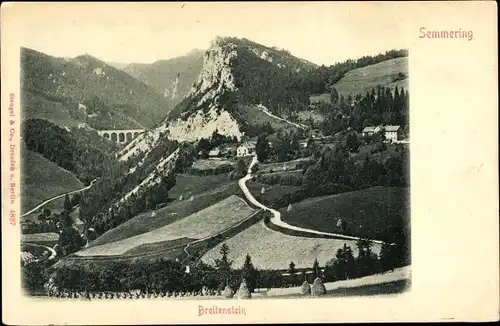 Ak Semmering in Niederösterreich, Breitenstein