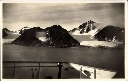 Ak Magdalena Bay Spitsbergen Spitzbergen Norwegen, Glacier Adam