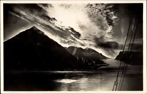 Ak Magdalena Bay Spitsbergen Spitzbergen Norwegen, Panorama