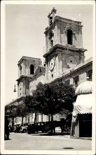 Ak Valetta Malta, Domplatz, St Johns Kathedrale