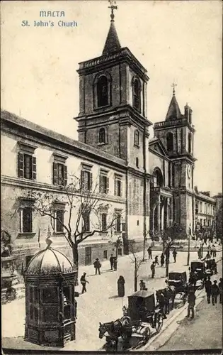 Ak Valletta Malta, St. Johns Kathedrale