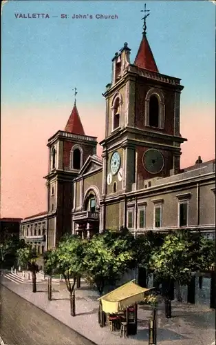 Ak Valletta Malta, St. John's Kathedrale