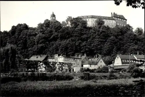 Foto Ak Greiz im Vogtland, Schloss