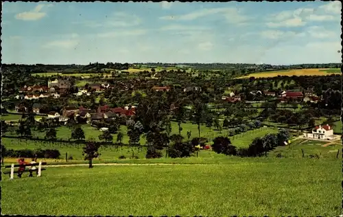 Ak Schin op Geul Limburg Niederlande, Panorama vanaf de Sousberg