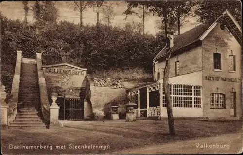 Ak Valkenburg Limburg Niederlande, Daelhemerberg met Steenkolenmyn
