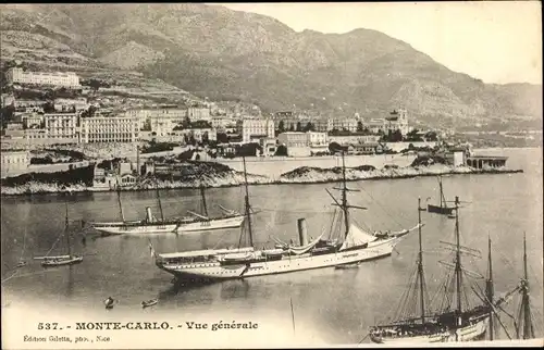 Ak Monte Carlo Monaco, Vue générale