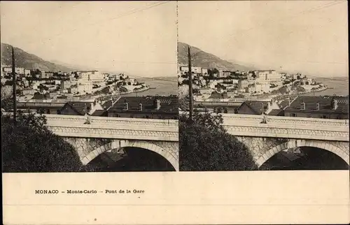 Stereo Ak Monte Carlo Monaco, Pont de la Gare