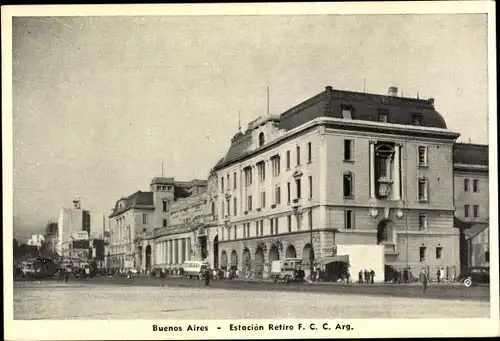 Ak Buenos Aires Argentinien, Estacion Retiro