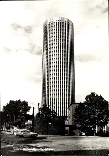 Ak Jena in Thüringen, Universitäts-Hochhaus