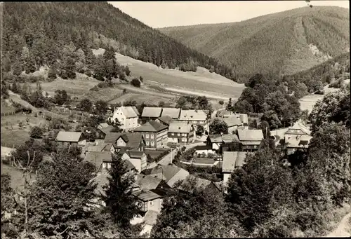 Ak Rohrbach in Thüringen, Blick auf den Ort