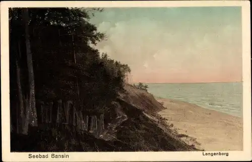 Ak Ostseebad Bansin Heringsdorf auf Usedom, Langenberg