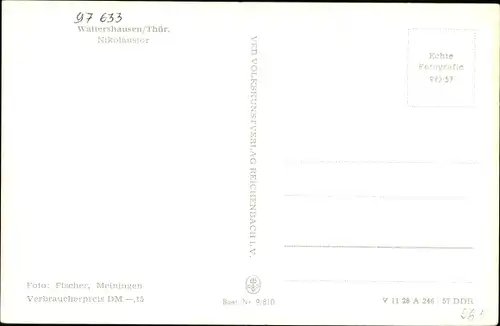 Ak Waltershausen in Thüringen, Nicolaustor