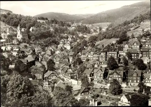 Ak Lauscha in Thüringen, Blick auf die Stadt
